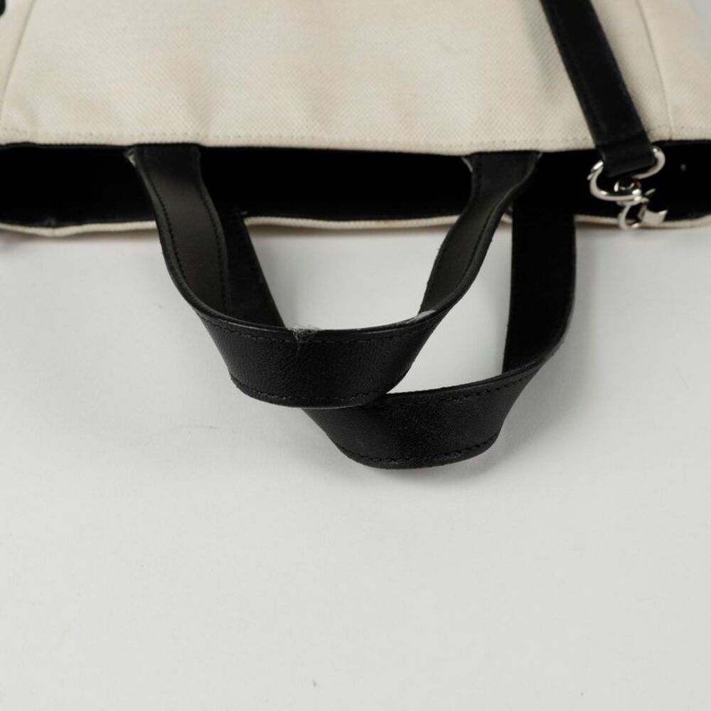 Logo Canvas Tote Shoulder Bag - Picture 8 of 10